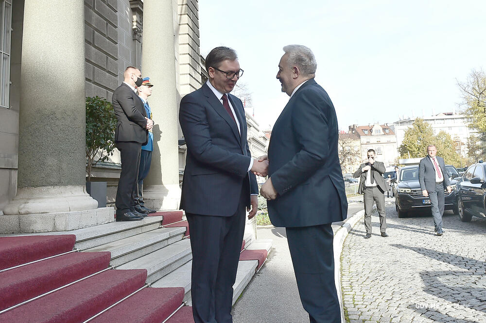 Vučić i Krivokapić, Foto: Saša Matić/gov.me
