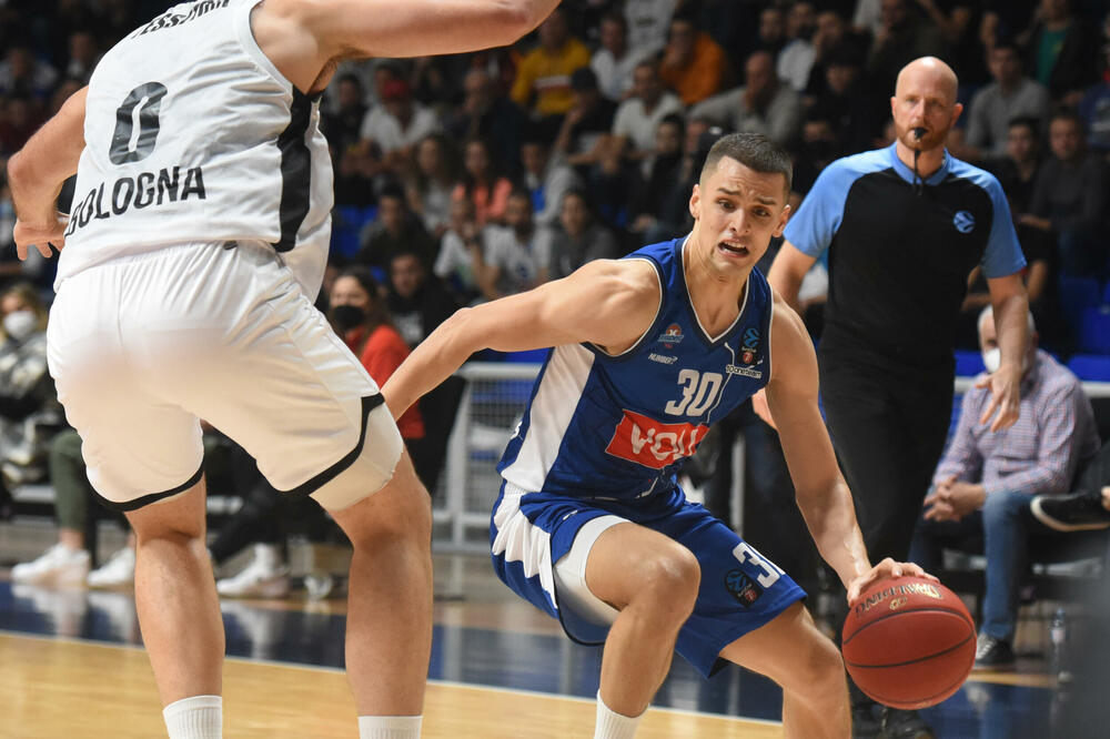 Popović na utakmici sa Virtusom, Foto: Savo Prelević