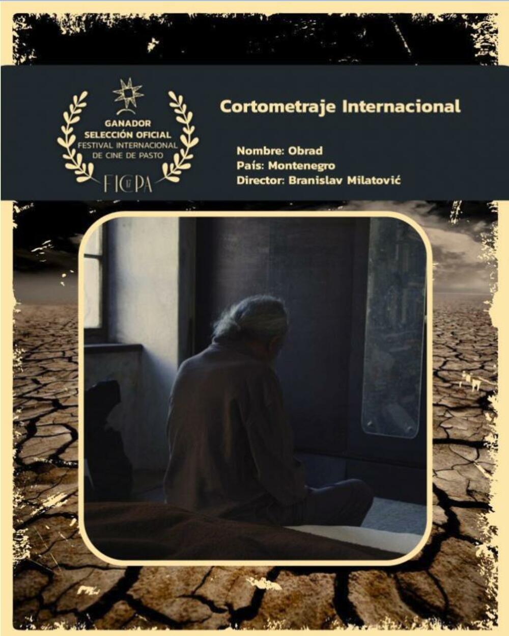 ”Obrad” najbolji na Pasto International Film Festivalu