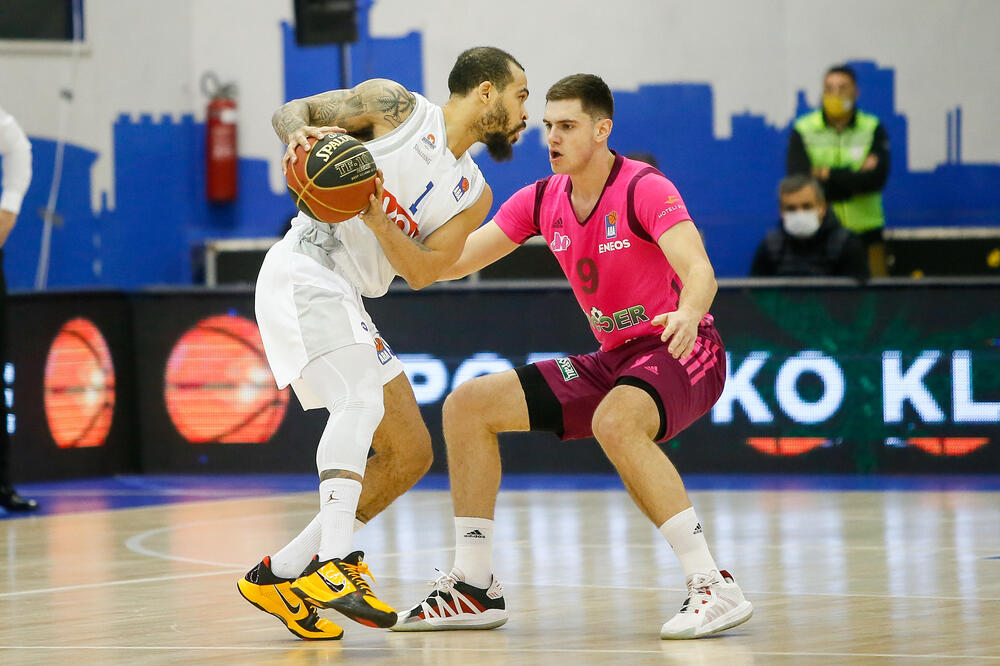 Džastin Kobs na utakmici sa Megom prošle sezone, Foto: KK Mega/Ivica Veselinov