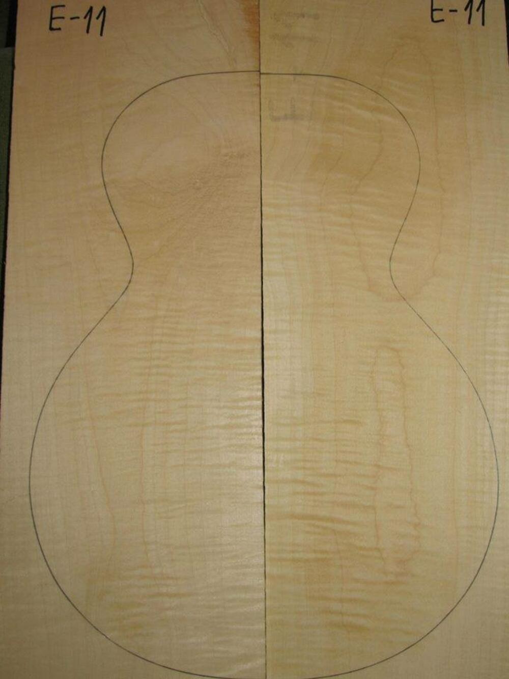 Daska spremna za izradu instrumenata