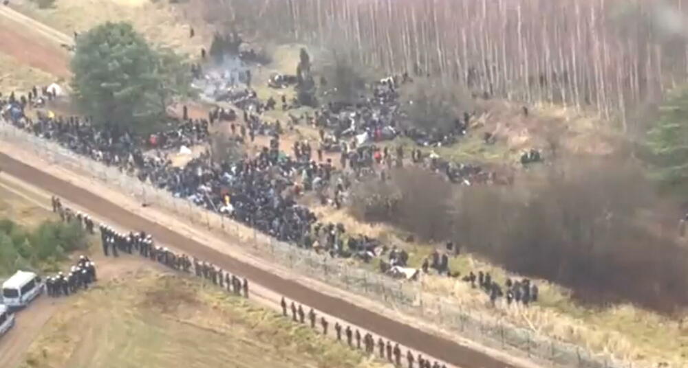 migranti Poljska granica