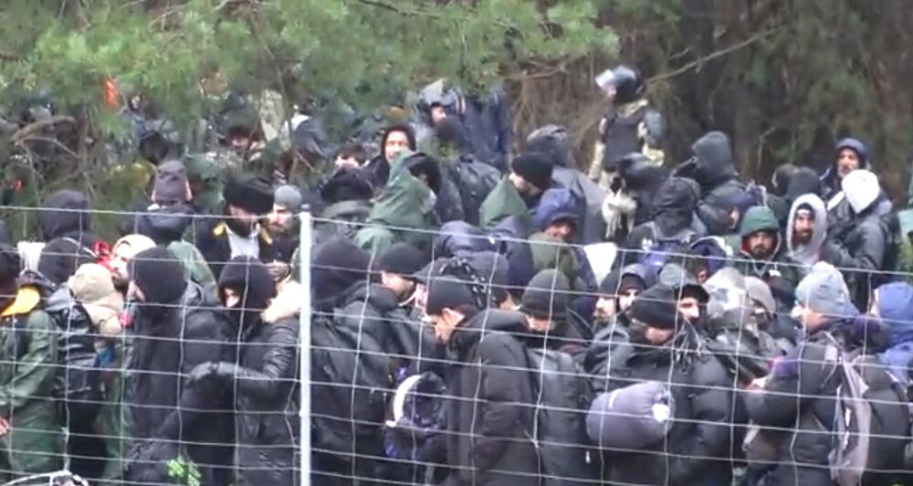 migranti Poljska granica