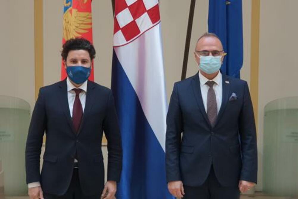 Abazović i Grlić Radman, Foto: mvep.hr