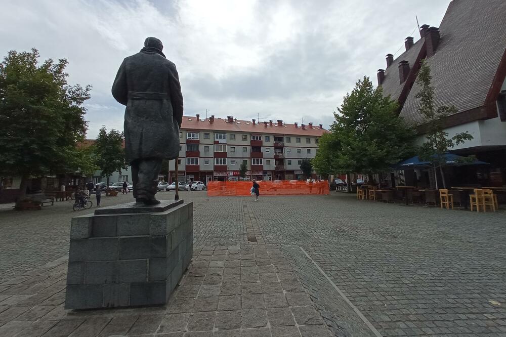 Trg Vukmana Kruščića u Kolašinu, Foto: Dragana Šćepanović