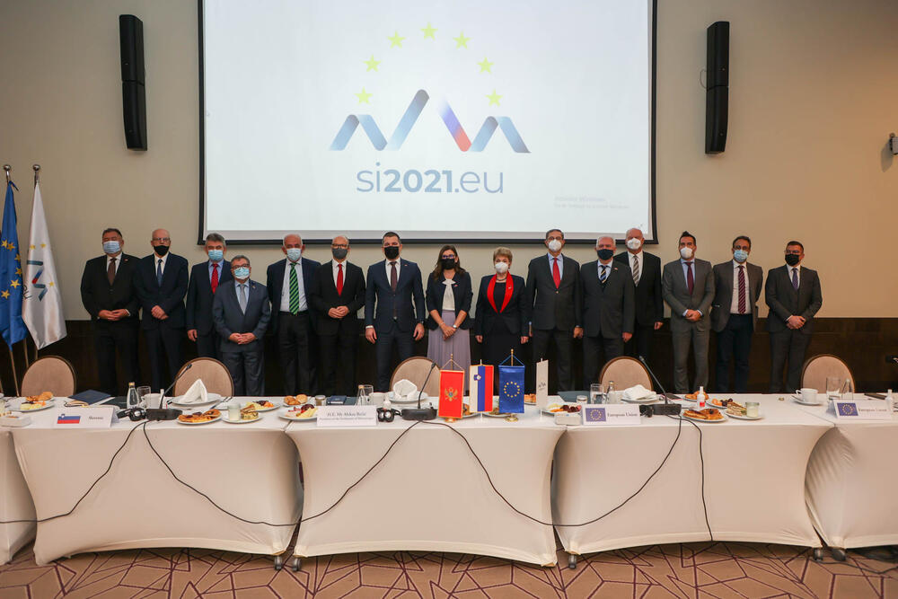 Aleksa Bečić, ambasadori EU u Crnoj Gori