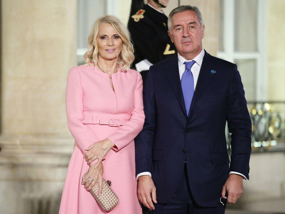 Predsjednik Crne Gore sa suprugom u Parizu
