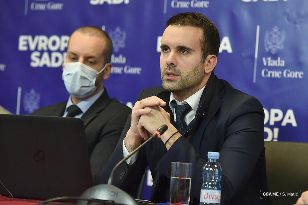 Spajić, Foto: Gov.me/Saša Matić