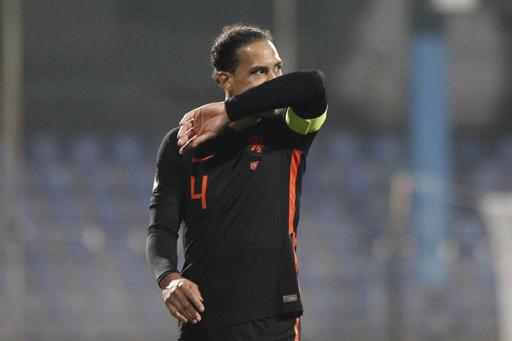 Van Dajk u Podgorici, Foto: Reuters