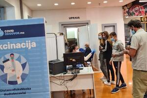 DZ Podgorica: Otvoren vakcinalni punkt na Zabjelu