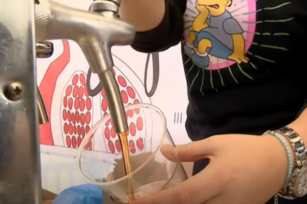 Točenje piva od nara, Foto: Screenshot/Youtube