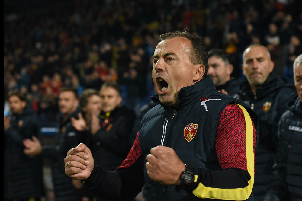 Radulović na večerašnjem meču, Foto: Savo Prelević