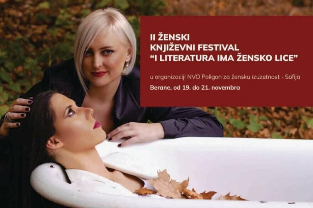 Ženski književni festival “I literatura ima žensko lice”, Foto: poster