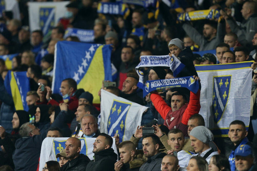 Navijači BiH, Foto: Reuters