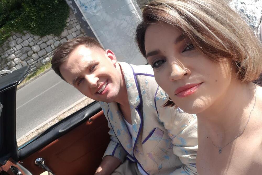 U spotu se pojavljuje i glumac Ognjen Damjanović, Foto: Privatna arhiva