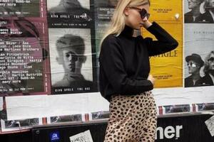 Džemper i midi suknja: Obična, ali veoma moderna kombinacija