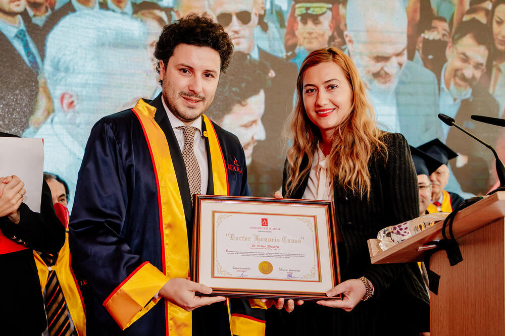 Abazović na ceremoniji, Foto: Vlada Crne Gore