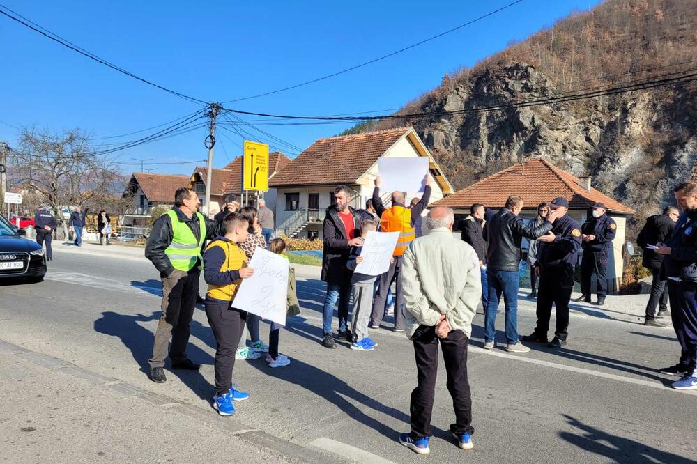 Sa protesta, Foto: Jadranka Ćetković