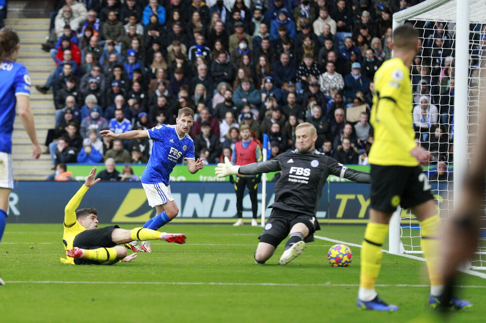 Pulišić daje treći gol za Čelsi, Foto: Reuters