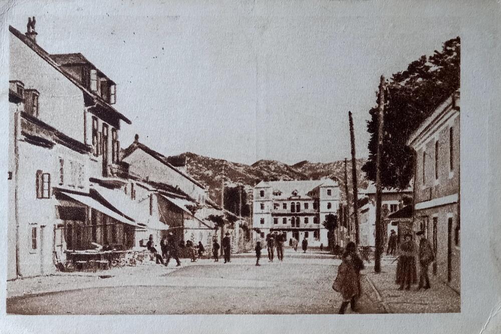 Cetinje na staroj razglednici, Foto: Privatna arhiva