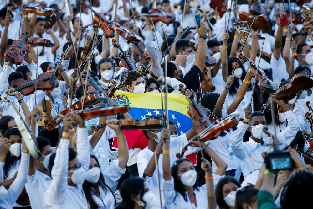Venecuelanski orkestar, Foto: Reuters