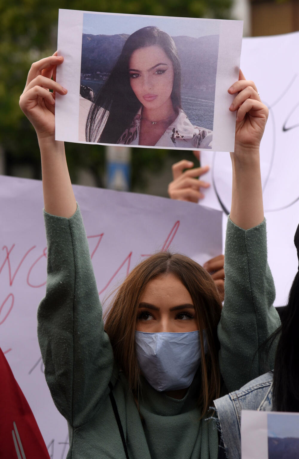 Protest zbog ubistva Šejle Bakije