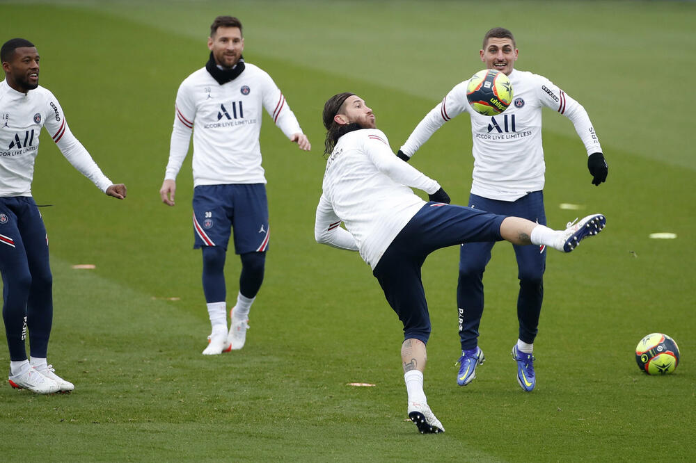 Serhio Ramos na jednom treningu, Foto: Reuters