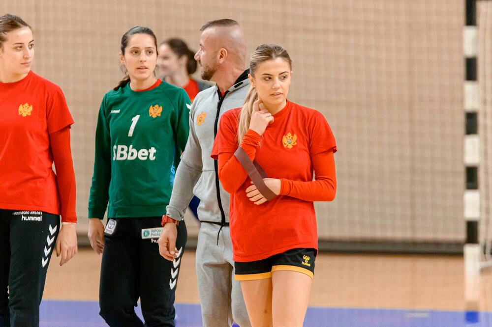 Matea Pletikosić na treningu reprezentacije, Foto: RSCG/Stefan Ivanović