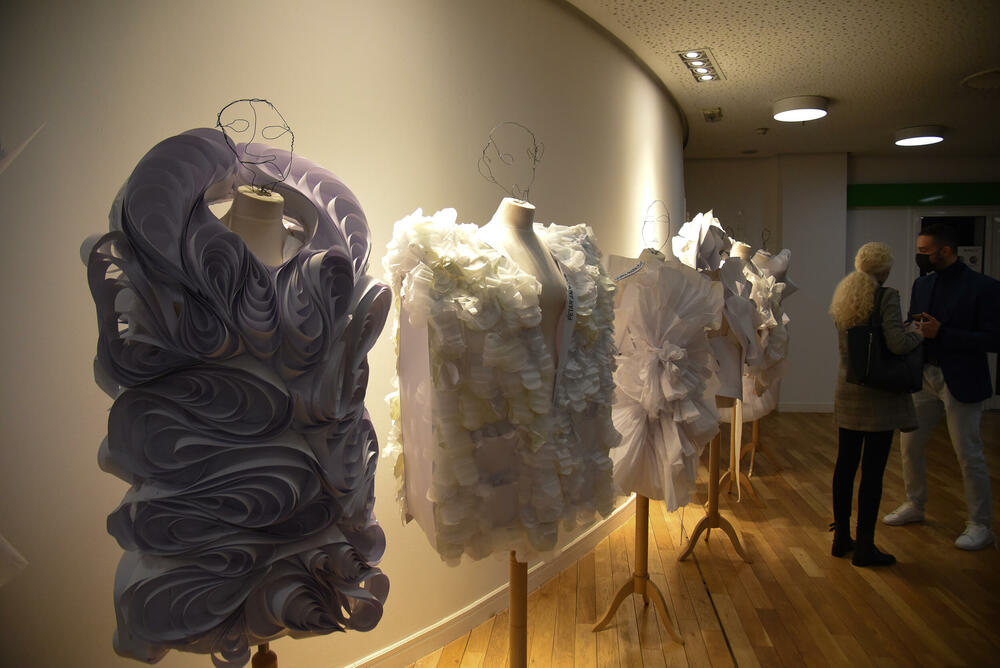 Sa izložbe studenata Modnog dizajna