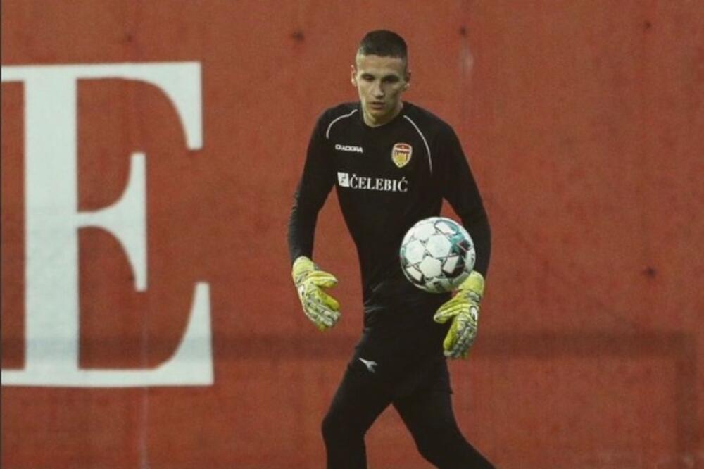 Odbranio penal Osmajliću: Golman Mladosti Igor Nikić, Foto: Privatna arhiva