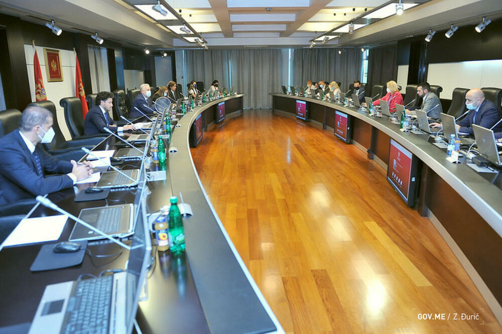 Sa jedne od sjednica Nacionalnog savjeta za borbu protiv korupcije na visokom nivou, Foto: Vlada Crne Gore