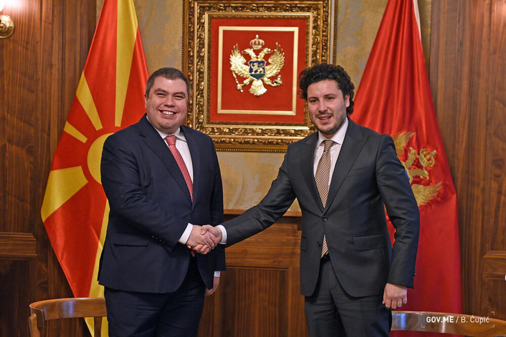 Maričić i Abazović, Foto: Gov.me/Bojana Ćupić