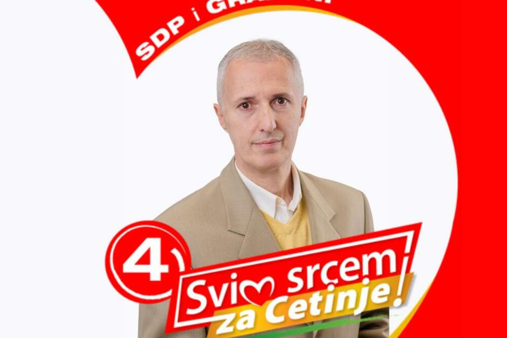 Brajović, Foto: SDP Cetinje