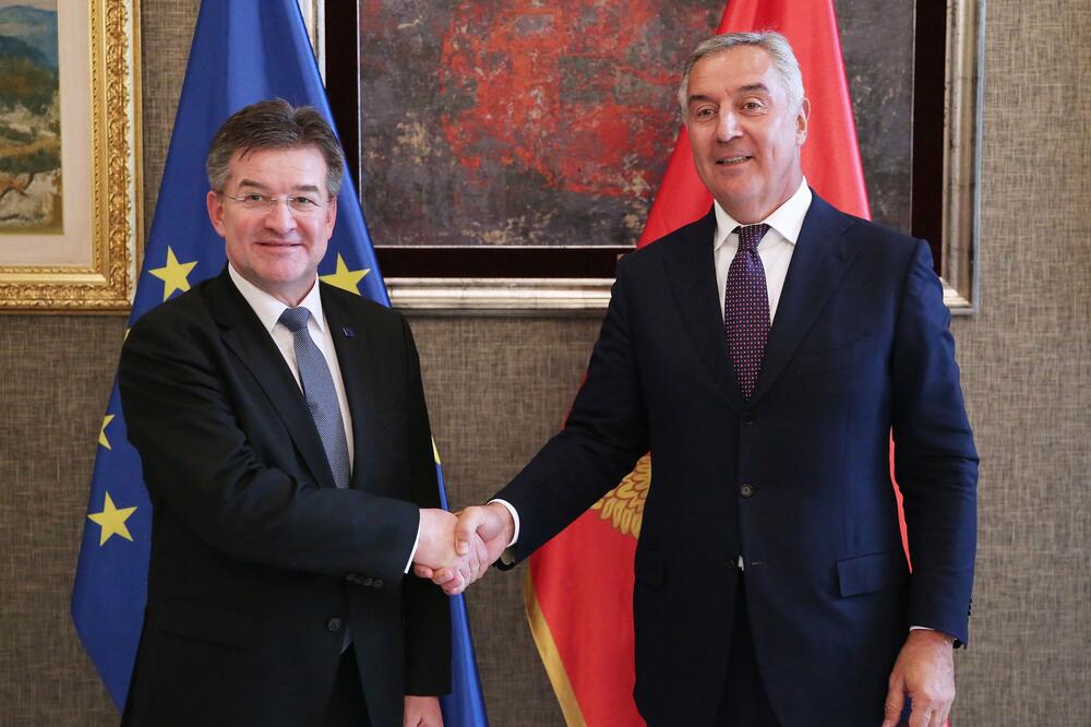 Lajčak i Đukanović, Foto: Twitter.com/Predsjednik_cg