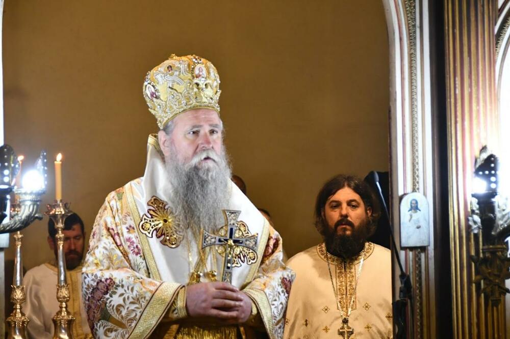 Joanikije u crkvi u Kotoru, Foto: MCP