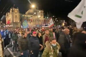 Protest u Beogradu, traže hitno oslobađanje muškarca koji je...