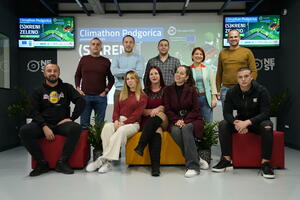 Izabrani pobjednici Climathon Podgorica događaja