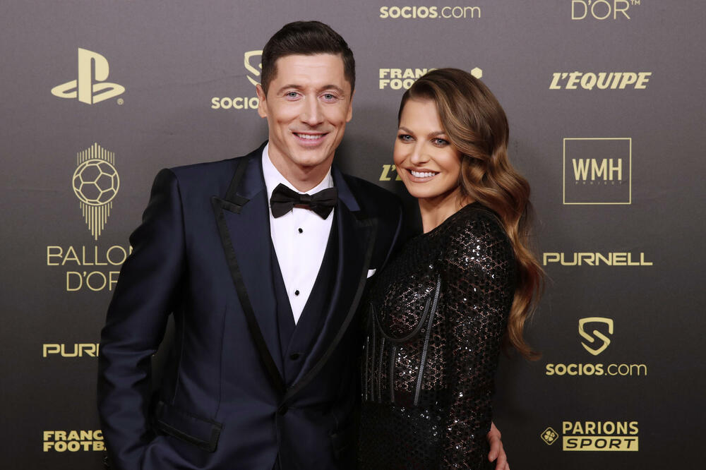 Levandovski sa suprugom, Foto: Reuters