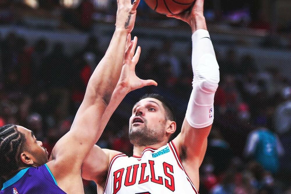 Vučević na meču sa Šarlotom, Foto: Chicago Bulls