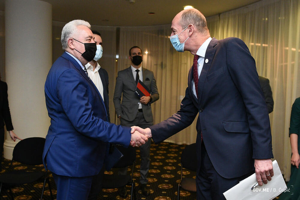 Bouman i Krivokapić, Foto: Gov.me/Bojana Ćupić