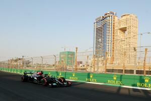 Hamilton najbrži na prvom treningu u trci za VN Saudijske Arabije