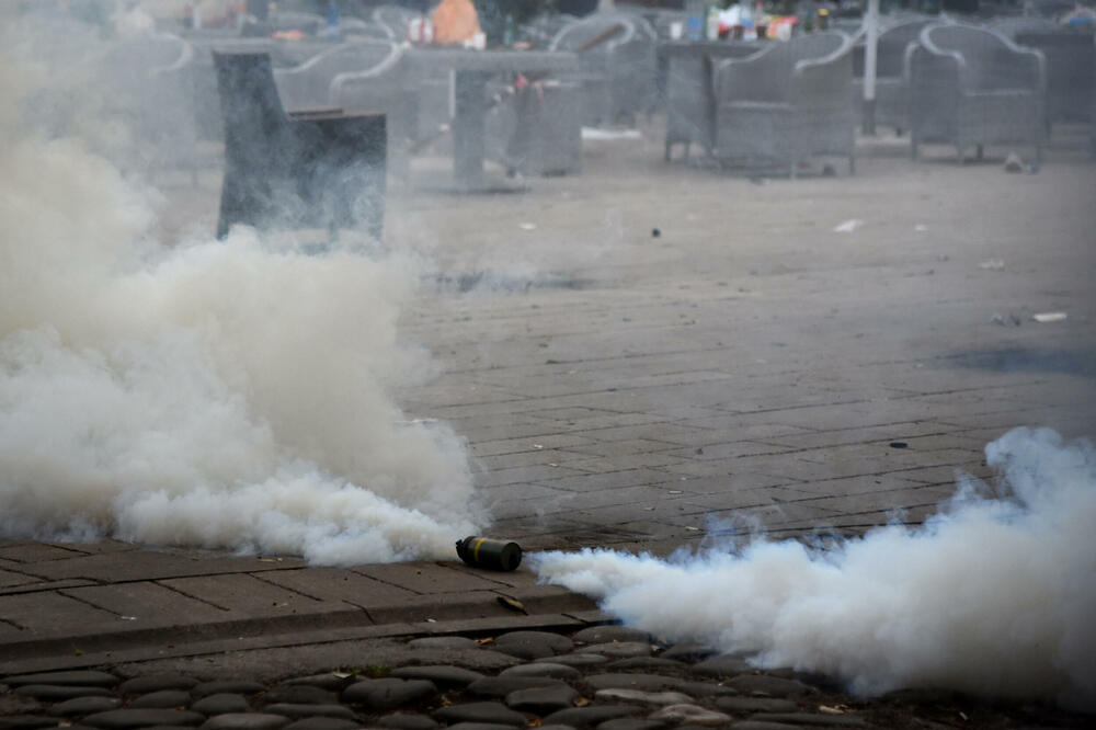 Detalj sa Cetinja od 5. septembra (ilustracija), Foto: Luka Zekovic