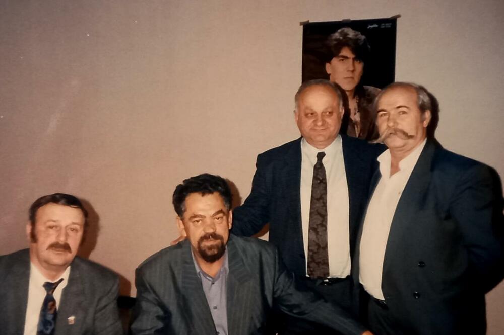 Slijeva: Vladimir Sekulović, dr Vladislav Pavićević, Slobodan Vuković i Mišo Kuburović u Kopenhagenu, Foto: Privatna arhiva