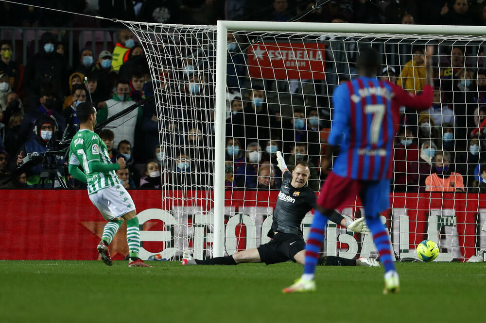 Huanmi postiže gol za Betis, Foto: Beta/AP