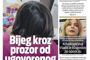 Naslovna strana "Vijesti" za 5. decembar 2021.