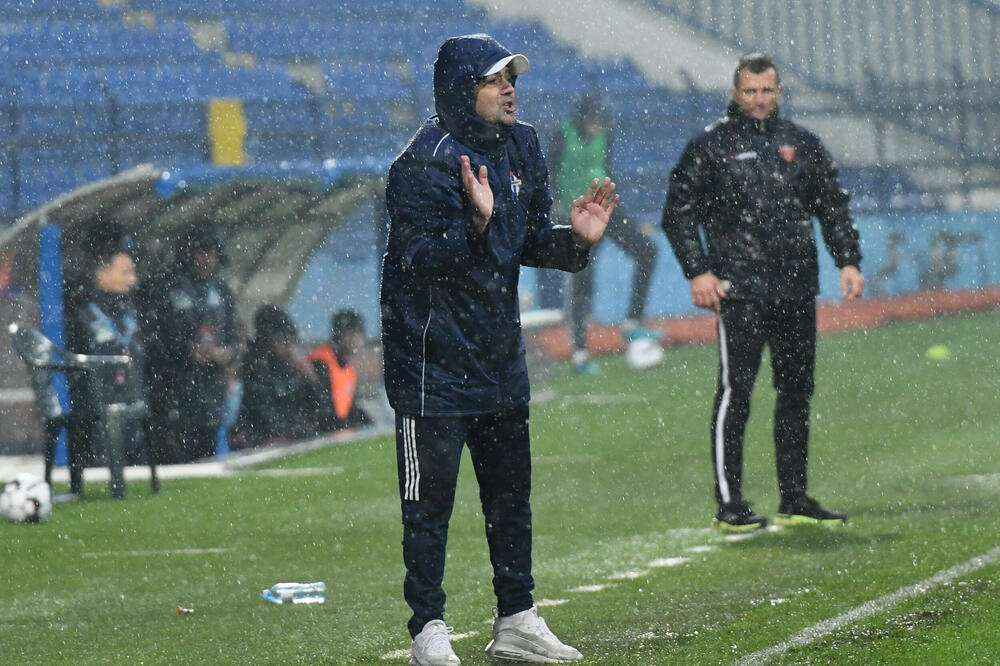 Nedović na današnjoj utakmici, Foto: Savo Prelević
