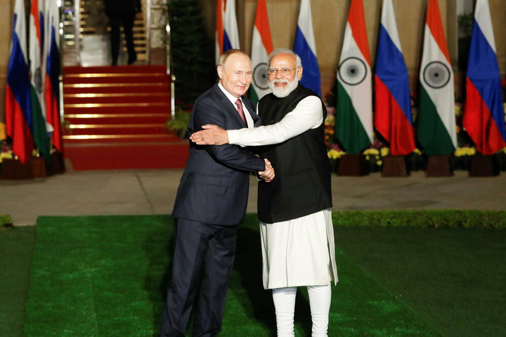 Putin i Modi, Foto: Reuters