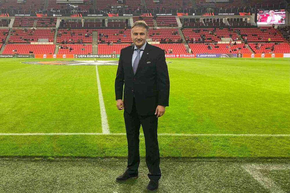 Mihaljević na Filips areni u Ajndhovenu, Foto: Privatna arhiva