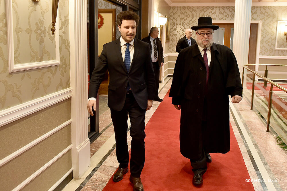 Abazović i Goldšmit, Foto: Vlada Crne Gore