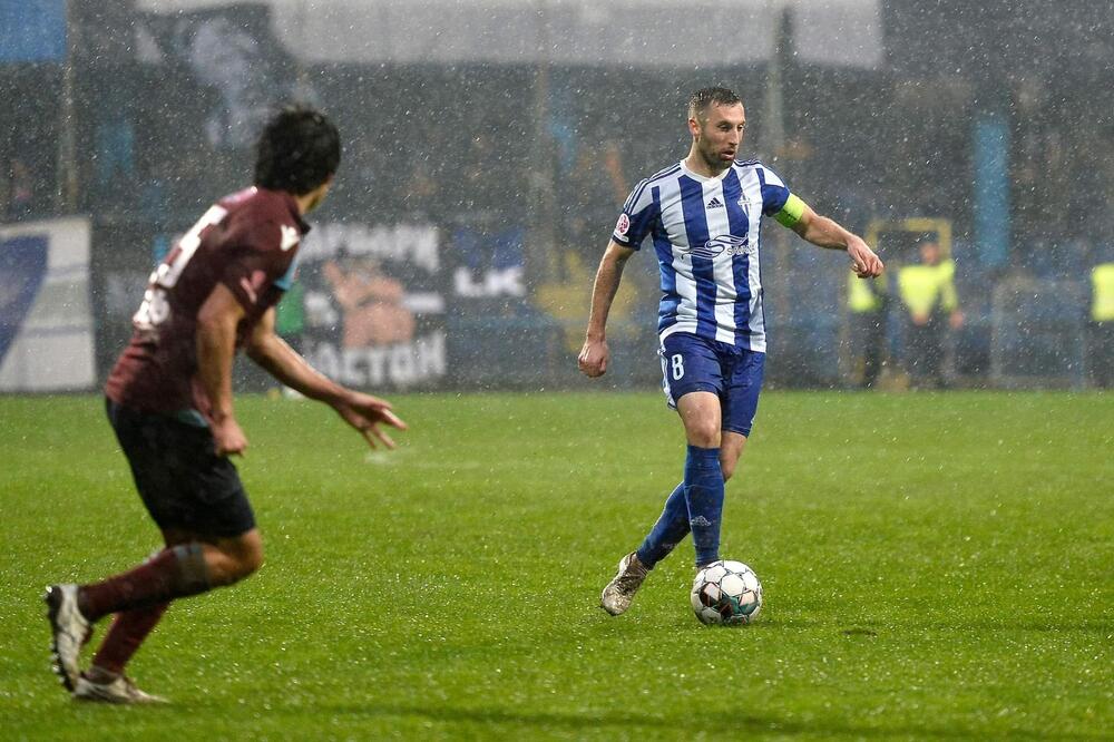 Šampion je u trci za titulu: Luka Mirković (Budućnost), Foto: FK Budućnost